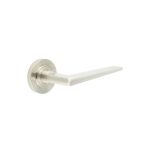 Burlington Mayfair Door Handles On Rose