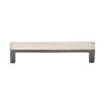 Heritage Brass - Hammered Wide Metro Cabinet Pull Handle