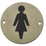 Stainless Steel Female Symbol