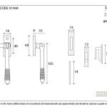 From The Anvil Locking Reeded Fastener