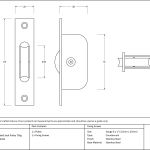 From The Anvil Square Ended Sash Pulley 75kg