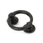Black 4" Ring Door Knocker