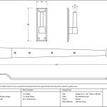 From the Anvil Hook & Band Hinge - Cranked (pair)