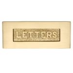 Heritage Brass - Embossed Letterplate