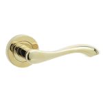 Gamma Door Handles On Rose