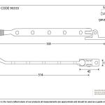 From The Anvil Reeded Stay