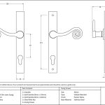 Anvil Monkeytail Slimline Lever Set