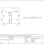 From The Anvil Parliament Hinge (pair)