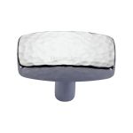 Heritage Brass - Rectangular Hammered Cabinet Knob