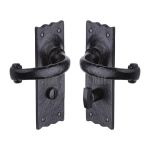 Tudor - Colonial Door Handle on Plate