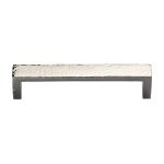 Heritage Brass - Hammered Wide Metro Cabinet Pull Handle