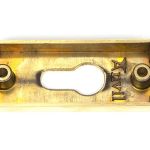 Round Euro Escutcheon (Art Deco)