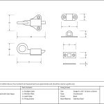 From The Anvil Fanlight Catch + Two Keeps