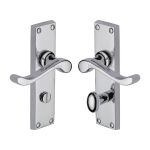 Heritage Brass - Bedford Door Handle on Plate