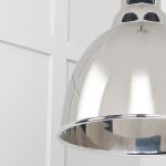 Smooth Nickel Brindley Cluster Pendant