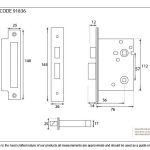 Anvil Heavy Duty Bathroom Mortice Lock