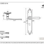 Anvil Cromwell Lever Set