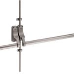 Rebated Double Door Push Bar Panic Bolt/Latch Set