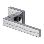 Heritage Brass - Amazon Sq Door Handle on Square Rose