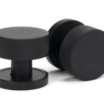 Anvil Brompton Mortice/Rim Knob Set (Plain)