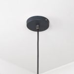 Smooth Nickel Frankley Pendant in Soot