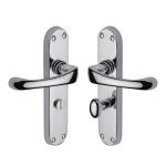 Heritage Brass - Gloucester Door Handle on Plate