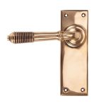 From The Anvil Reeded Lever on Backplate Set