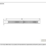 Brown Aluminium Small/Medium Grill 288mm