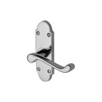 Project Hardware - Milton Short Door Handle on Plate