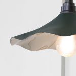 Smooth Nickel Flora Wall Light in Dingle