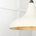 Smooth Brass Frankley Pendant in Teasel