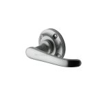 Heritage Brass - Windsor Door Handle on Round Rose