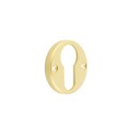 Burlington Westbourne Knurled Euro Profile Escutcheon