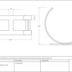 Pewter Curved Log Holder - Small