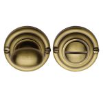 Heritage Brass - Round Bathroom Turn & Release - V1015