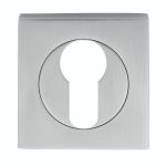 Serozzetta Square Euro Profile Escutcheon