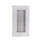Heritage Brass - Reeded Rectangular Flush Pull