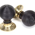 Anvil Heavy Beehive Mortice/Rim Knob Set