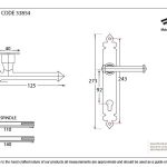 From The Anvil Tudor Lever Set