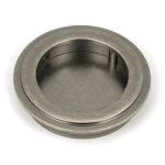 Anvil Art Deco Round Pull
