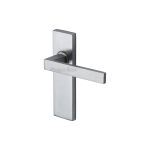 Heritage Brass - Delta Door Handle on Plate