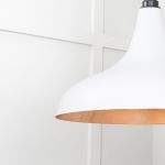 Smooth Copper Frankley Pendant in Flock