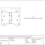 From The Anvil Parliament Hinge (pair)