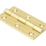Satin Brass Butt Hinge (pair)