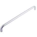 Aluminium 19mm D Shape Pull Handle Bolt Through Fixing F2 Finish