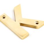 From the Anvil Polished Brass Letter