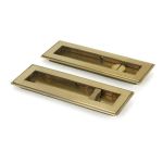 Anvil Art Deco Rectangular Pull - Privacy Set