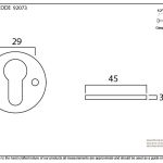 From The Anvil Regency Escutcheons