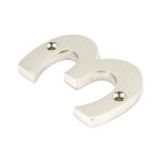 From The Anvil Polished Nickel Numeral