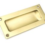 Satin Brass Flush Handle